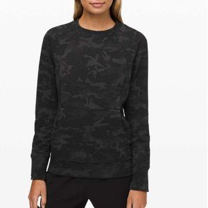 Lululemon Scuba Crew Incognito Camo Multi Grey Black